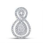 14kt White Gold Diamond Splendor Pendant - Splendid Jewellery