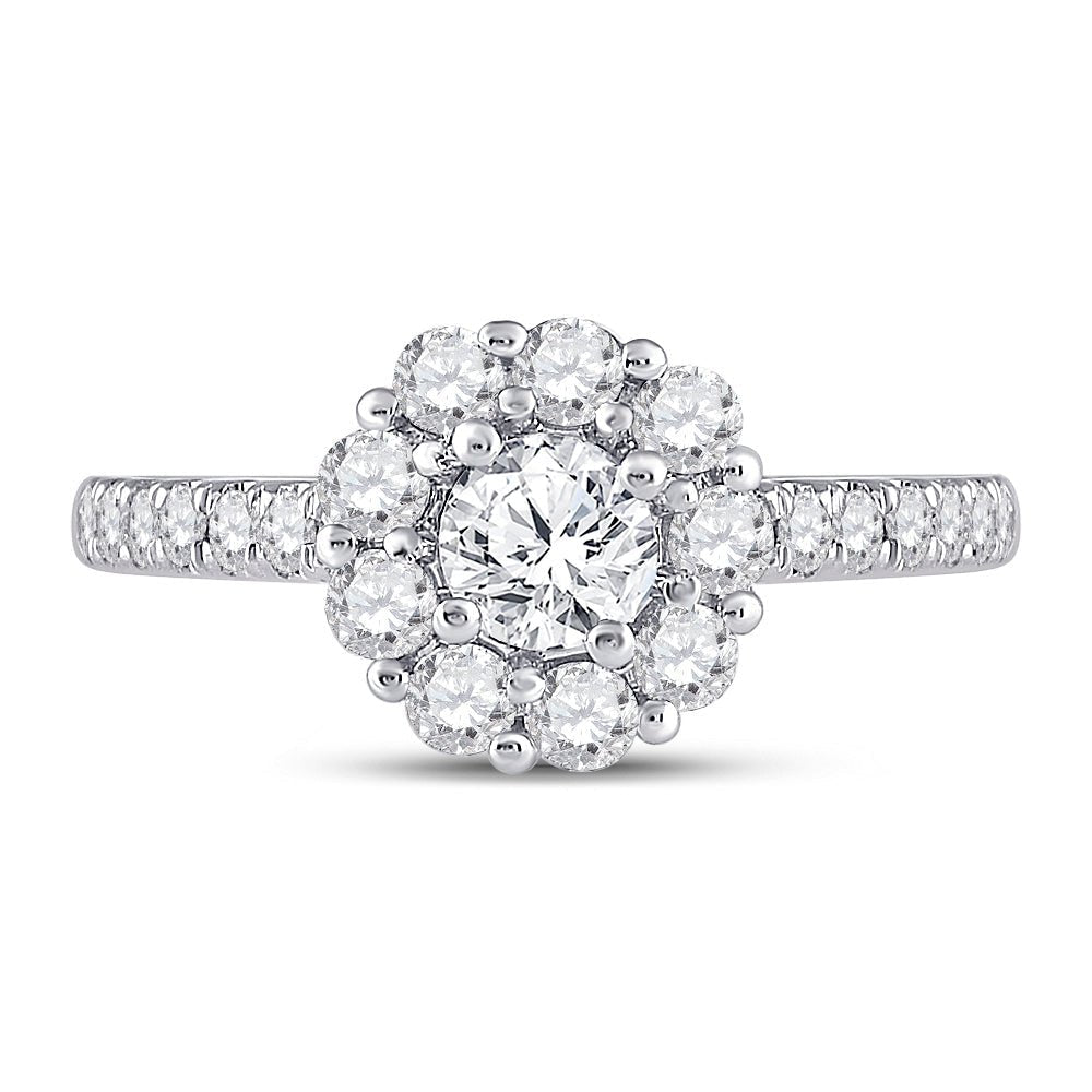 14kt White Gold Eternal Love Diamond Solitaire Bridal Wedding Engagement Ring - Splendid Jewellery