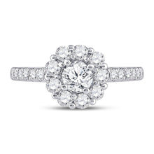 Load image into Gallery viewer, 14kt White Gold Eternal Love Diamond Solitaire Bridal Wedding Engagement Ring - Splendid Jewellery