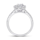 14kt White Gold Eternal Love Diamond Solitaire Bridal Wedding Engagement Ring - Splendid Jewellery