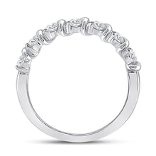 Load image into Gallery viewer, 14kt White Gold Mesmerizing Diamond Band Ring - Splendid Jewellery