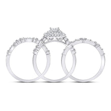 Load image into Gallery viewer, 14kt White Gold Princess Diamond Solitaire Bridal Wedding Engagement Ring - Enchanting Elegance - Splendid Jewellery