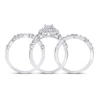 14kt White Gold Princess Diamond Solitaire Bridal Wedding Engagement Ring - Enchanting Elegance - Splendid Jewellery