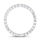 14kt White Gold Radiant Diamond Band Ring | Splendid Jewellery - Splendid Jewellery