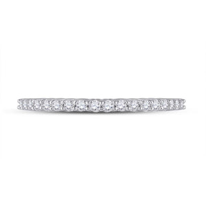 14kt White Gold Radiant Diamond Eternity Wedding Band - A Timeless Symbol of Love and Elegance - Splendid Jewellery