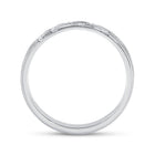 14kt White Gold Scattered Diamond Elegance Band - Splendid Jewellery