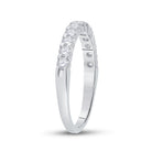 14kt White Gold Sparkling Diamond Band: A Timeless Symbol of Elegance and Style - Splendid Jewellery