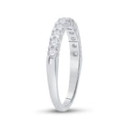 14kt White Gold Sparkling Diamond Band: A Timeless Symbol of Elegance and Style - Splendid Jewellery