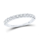 14kt White Gold Sparkling Diamond Band: A Timeless Symbol of Elegance and Style - Splendid Jewellery