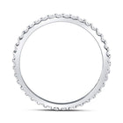 14kt White Gold Sparkling Diamond Eternity Wedding Band | Splendid Jewellery - Splendid Jewellery