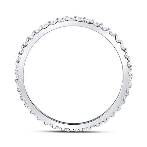 14kt White Gold Sparkling Diamond Eternity Wedding Band | Splendid Jewellery - Splendid Jewellery