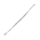 14kt White Gold Sparkling Diamond Tennis Bracelet - 7 Cttw - Splendid Jewellery