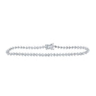14kt White Gold Sparkling Diamond Tennis Bracelet - Elegant and Timeless Beauty - Splendid Jewellery