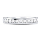 14kt White Gold Sparkling Diamond Wedding Band - A Timeless Symbol of Love and Elegance - Splendid Jewellery