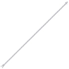 14kt White Gold Sparkling Round Diamond Tennis Bracelet - 1 - 1/5 Cttw - Splendid Jewellery