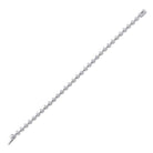 14kt White Gold Sparkling Round Diamond Tennis Bracelet - 1 - 3/4 Cttw - Splendid Jewellery