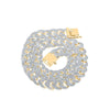 Load image into Gallery viewer, 14kt Yellow Gold Men's Diamond Cuban Link Bracelet - 2 - 1/3 Cttw - Splendid Jewellery