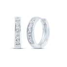 Sterling Silver Gift - Ready Diamond Earrings with Fine Detail - Splendid Jewellery