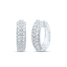 Diamond Hoop Earrings with Natural Sparkle Gift Edition - Splendid Jewellery