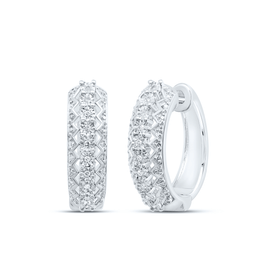 Diamond Hoop Earrings with Natural Sparkle Gift Edition - Splendid Jewellery