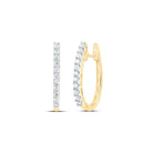 14K Yellow Gold Gift - Ready Diamond Earrings Gift Edition - Splendid Jewellery