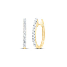 Load image into Gallery viewer, 14K Yellow Gold Gift - Ready Diamond Earrings Gift Edition - Splendid Jewellery