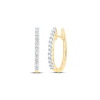 14K Yellow Gold Gift - Ready Diamond Earrings Gift Edition - Splendid Jewellery