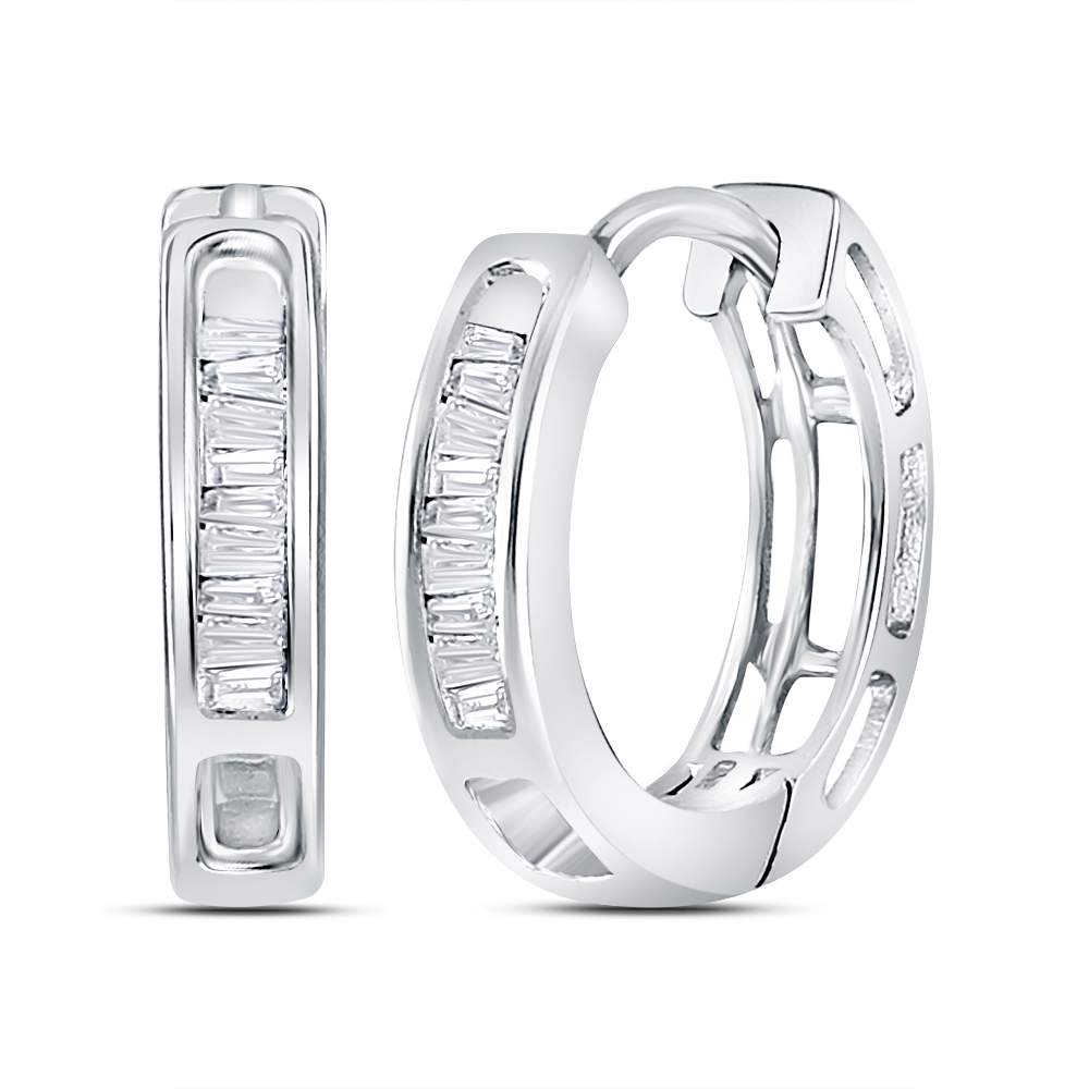 Diamond Hoop Earrings with Natural Sparkle Gift Edition - Splendid Jewellery