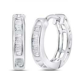 Diamond Hoop Earrings with Natural Sparkle Gift Edition - Splendid Jewellery
