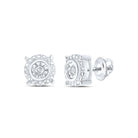 Round Diamond Stud Earrings 1/20 Cttw - Splendid Jewellery