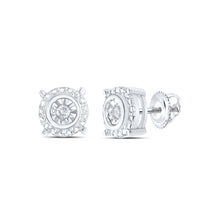 Load image into Gallery viewer, Round Diamond Stud Earrings 1/20 Cttw - Splendid Jewellery