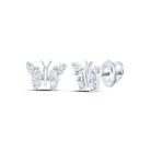 Round Diamond Stud Earrings 1/5 Cttw - Splendid Jewellery