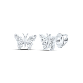 Round Diamond Stud Earrings 1/5 Cttw - Splendid Jewellery