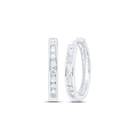 Diamond Fine Jewellery Hoop Earrings with Natural Sparkle - Splendid Jewellery