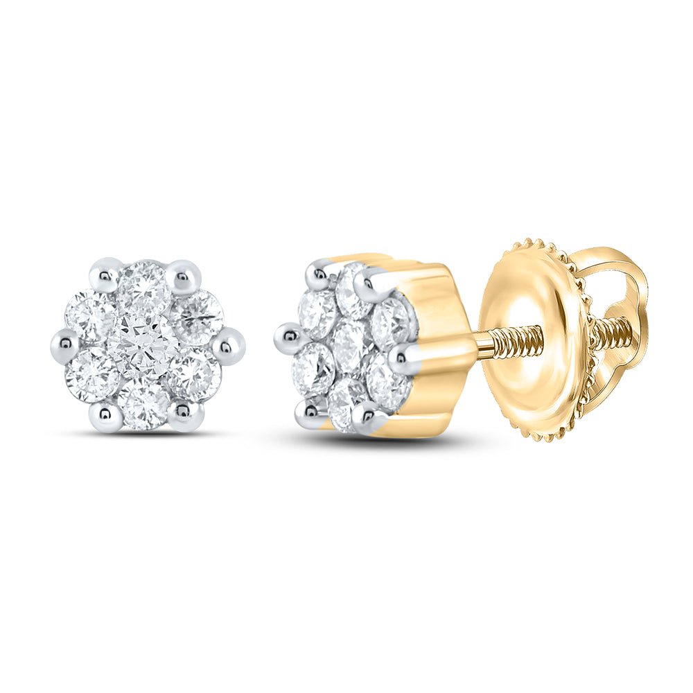 Diamond Stud Earrings with Natural Sparkle with Natural Sparkle - Splendid Jewellery