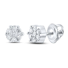Load image into Gallery viewer, Round Diamond Stud Earrings 1/6 Cttw - Splendid Jewellery
