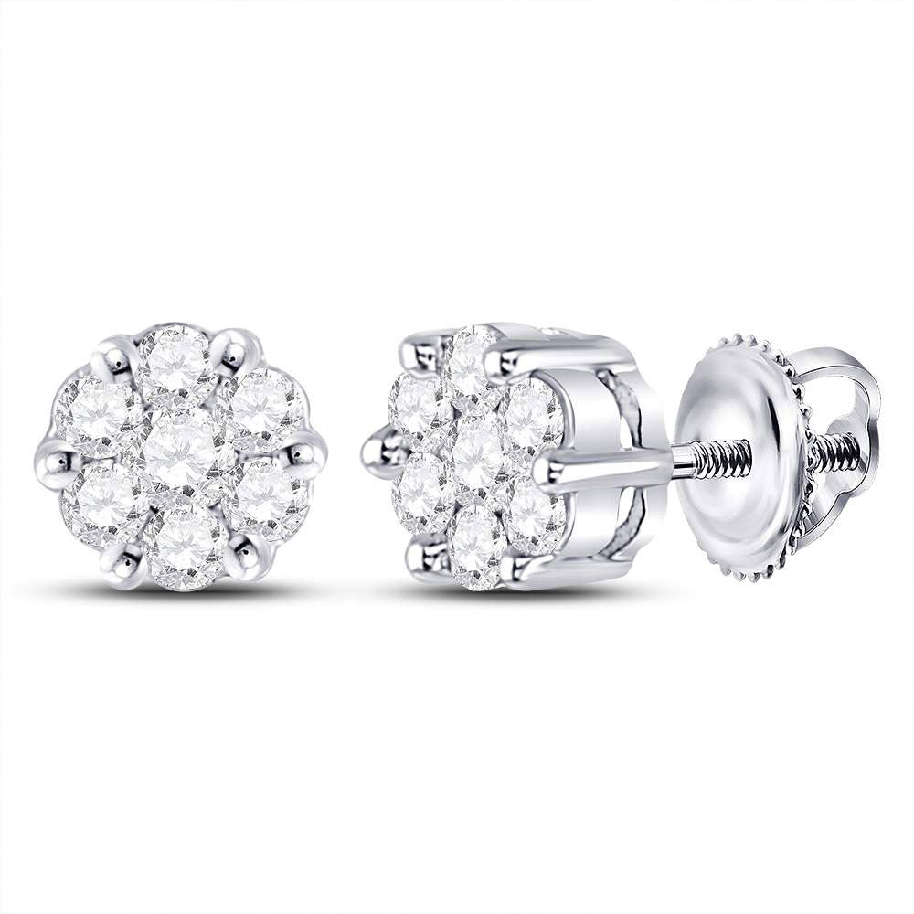 Diamond Cluster Earrings with Natural Sparkle Gift Edition - Splendid Jewellery