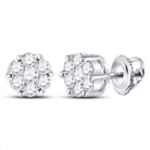 Diamond Cluster Earrings with Natural Sparkle Gift Edition - Splendid Jewellery