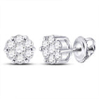 Diamond Cluster Earrings with Natural Sparkle Gift Edition - Splendid Jewellery