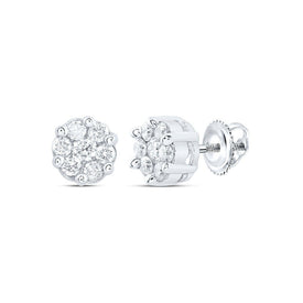 Diamond Cluster Earrings with Natural Sparkle Gift Edition - Splendid Jewellery