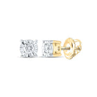 10K Yellow Gold Luxury Diamond Stud Earrings with Natural Sparkle - Splendid Jewellery