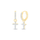 Diamond Hoop Earrings with Natural Sparkle with Elegant Styling - Splendid Jewellery
