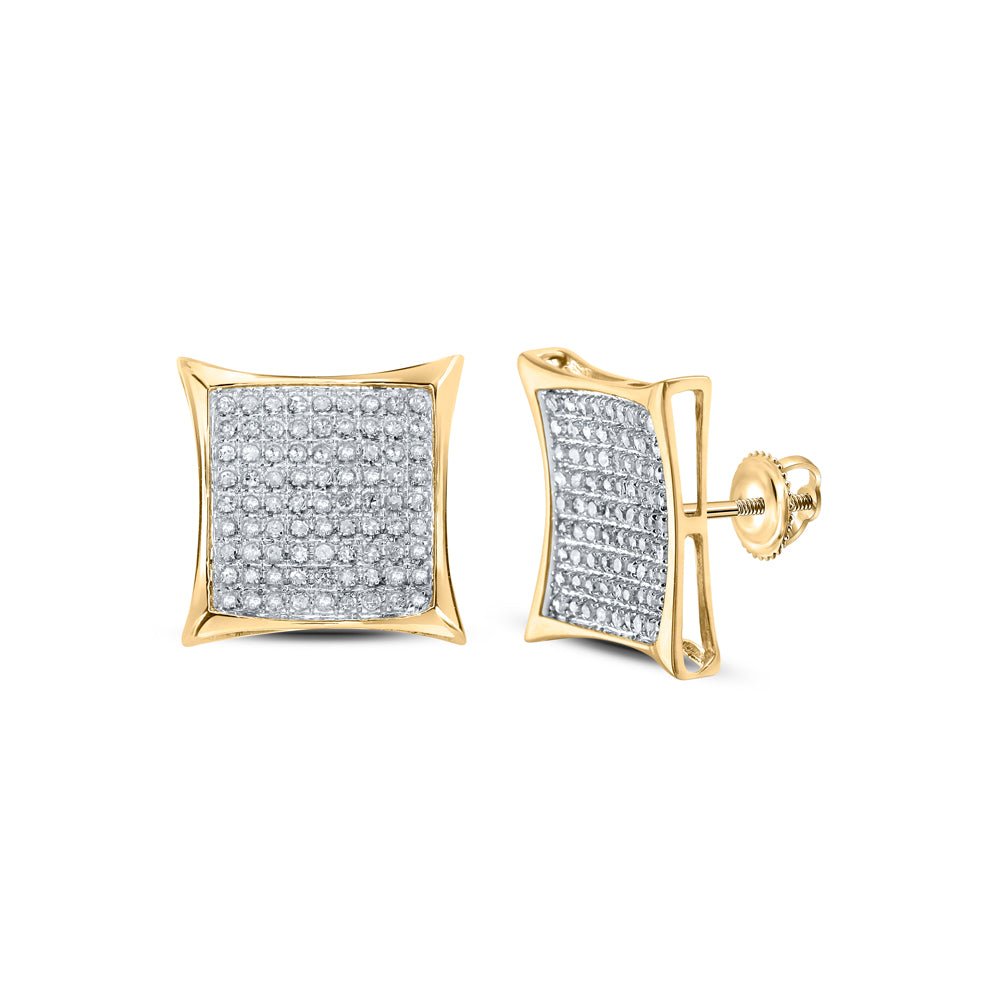 Diamond Cluster Earrings with Natural Sparkle for Everyday Wear - Splendid Jewellery