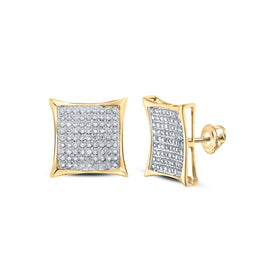 Diamond Cluster Earrings with Natural Sparkle for Everyday Wear - Splendid Jewellery