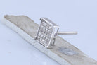 Diamond Stud Earrings in 10K White Gold for Everyday Wear - Splendid Jewellery
