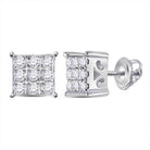 Round Diamond Stud Earrings 1/6 Cttw Gift Edition - Splendid Jewellery
