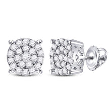 Load image into Gallery viewer, Diamond Fine Jewellery Cluster Earrings - Splendid Jewellery