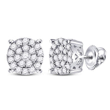 Load image into Gallery viewer, Diamond Fine Jewellery Cluster Earrings - Splendid Jewellery