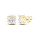 Diamond Fine Jewellery Stud Earrings with Fine Detail - Splendid Jewellery