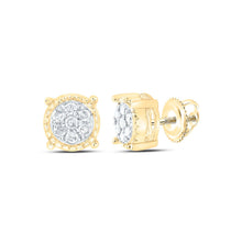 Load image into Gallery viewer, Diamond Fine Jewellery Stud Earrings with Fine Detail - Splendid Jewellery